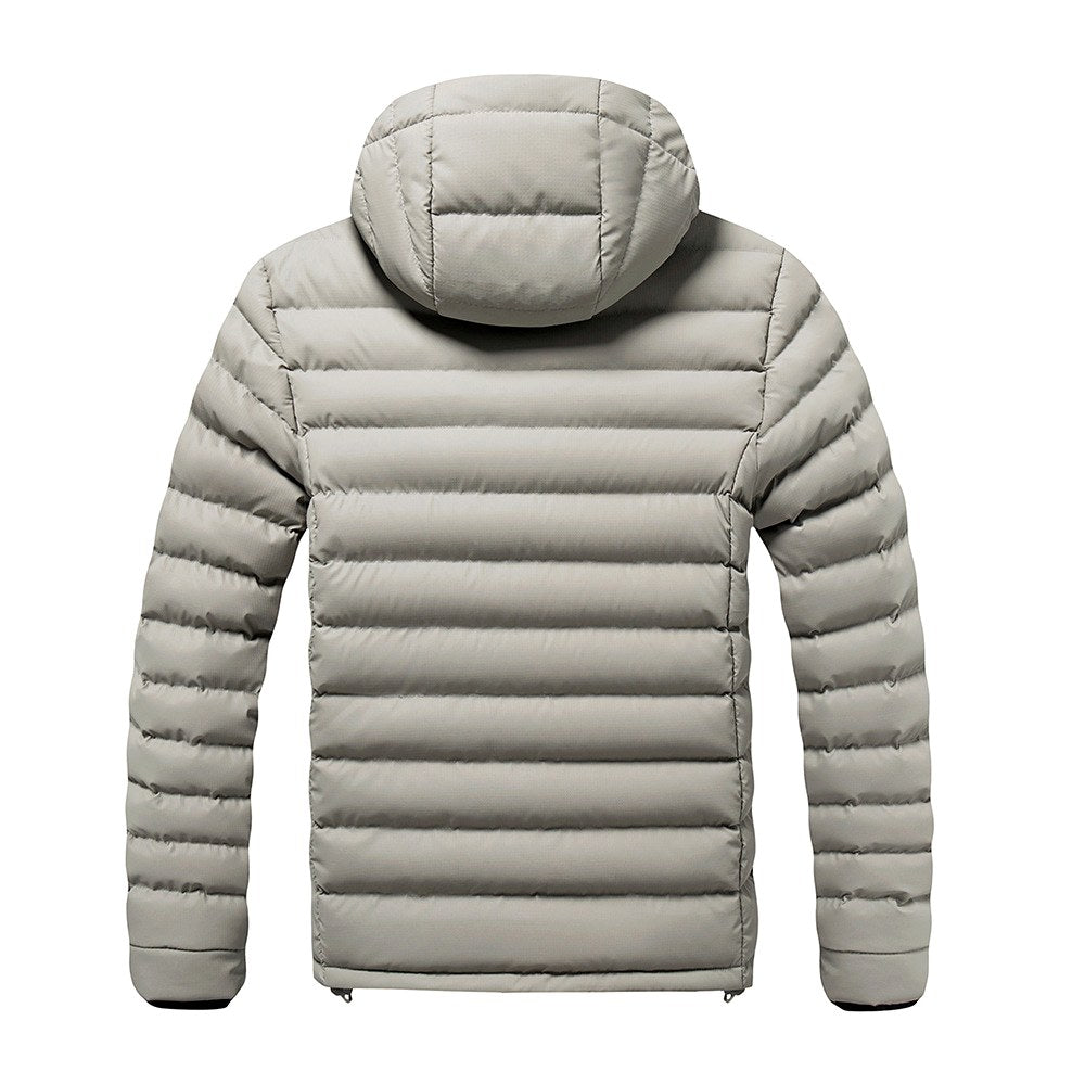 Landon - Men's Hooded Quilted Puffer Jacket