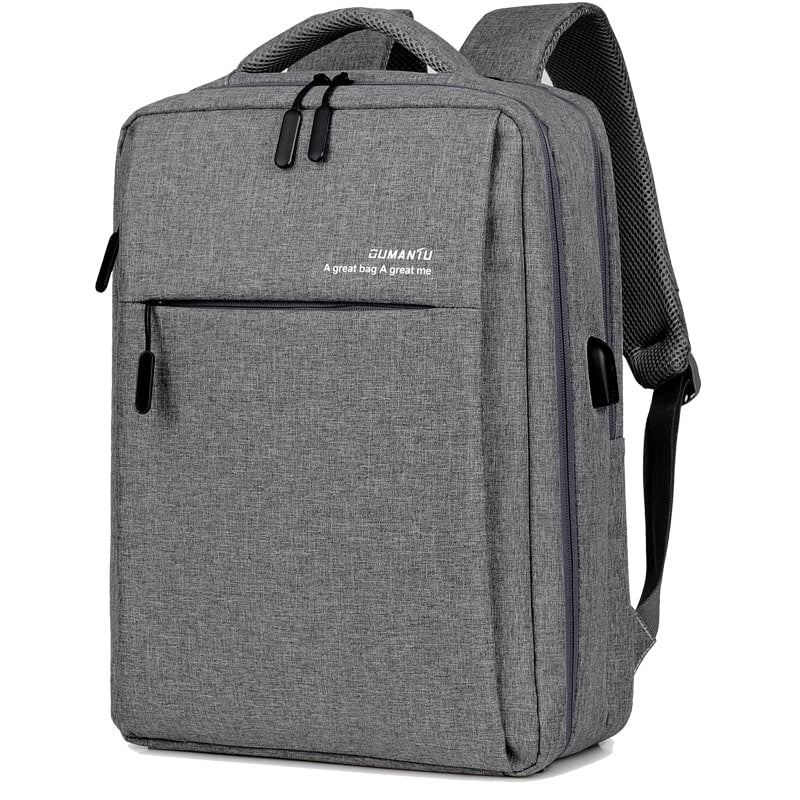 Laptop Backpack with USB Charging Port and Padded Straps