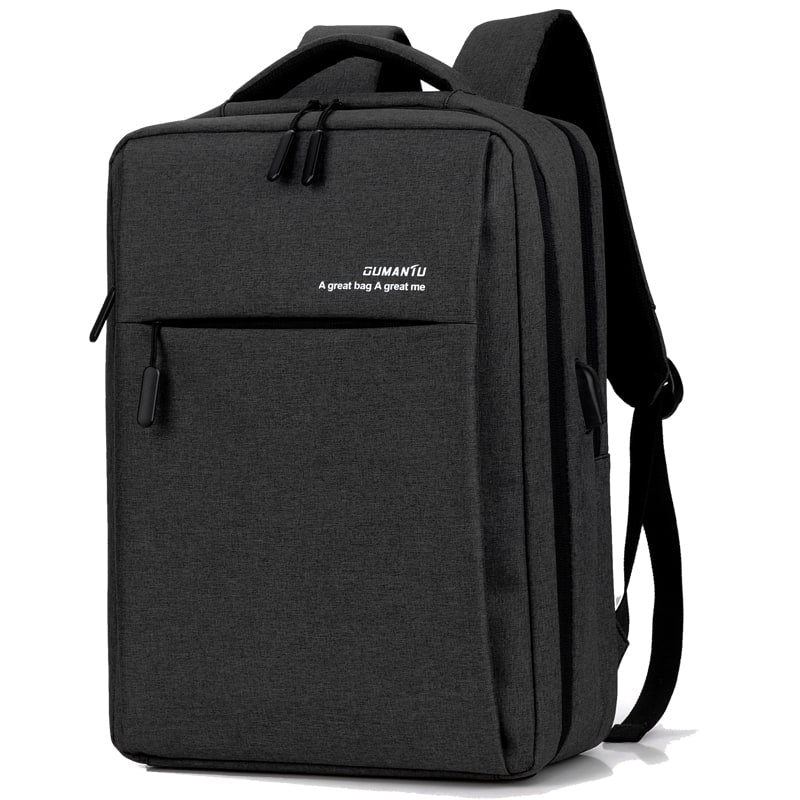 Laptop Backpack with USB Charging Port and Padded Straps