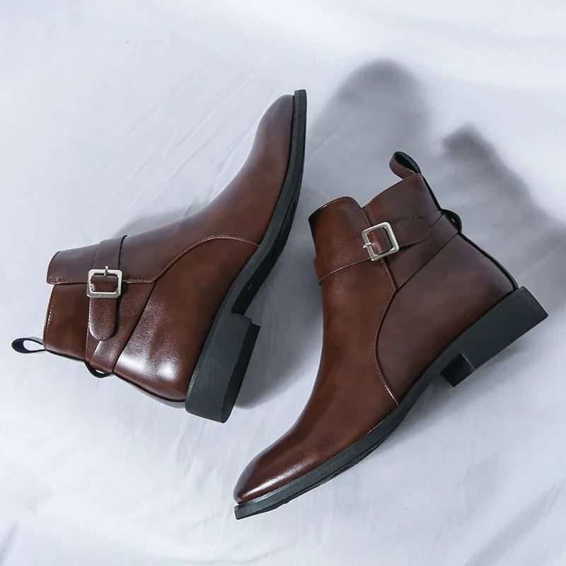 Leather Chelsea Boots for Men