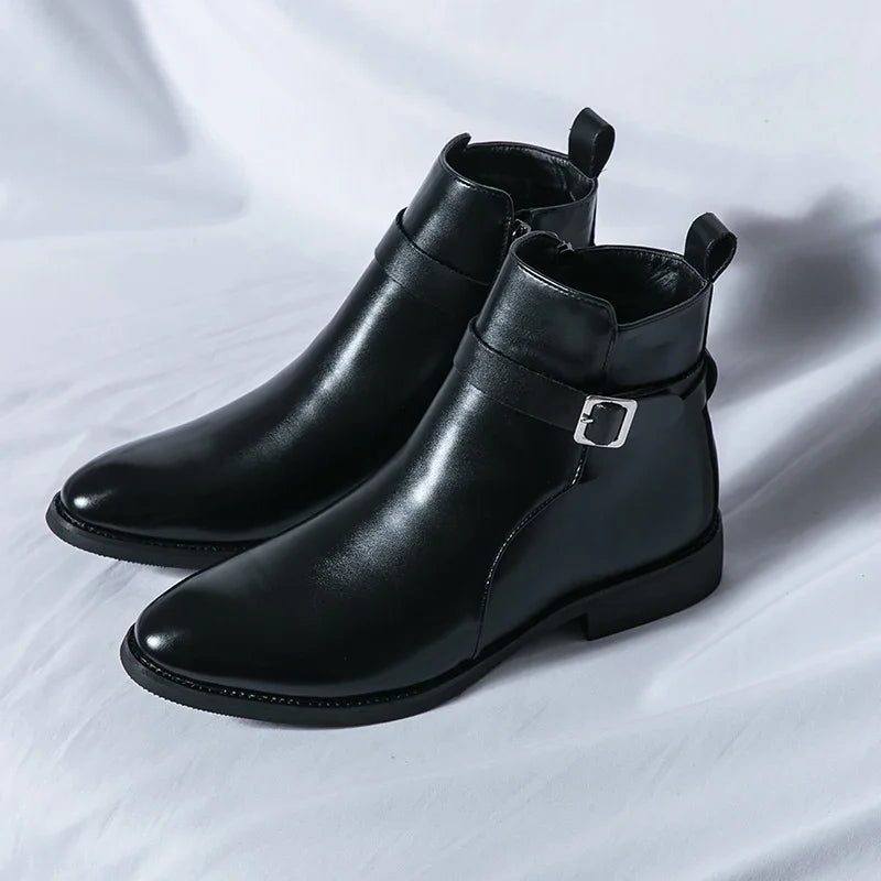 Leather Chelsea Boots for Men