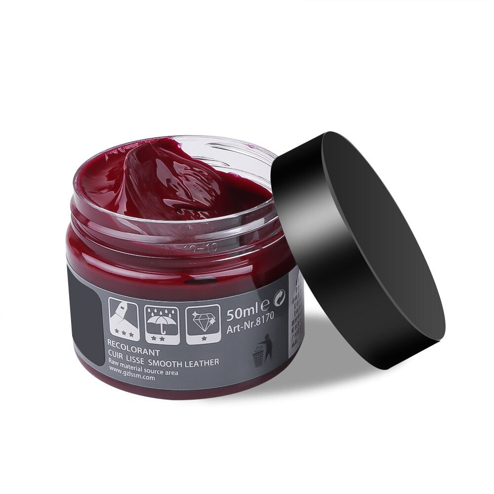 Leather Scratch Repair Cream with Restoration Balm for Scuffs and Cracks