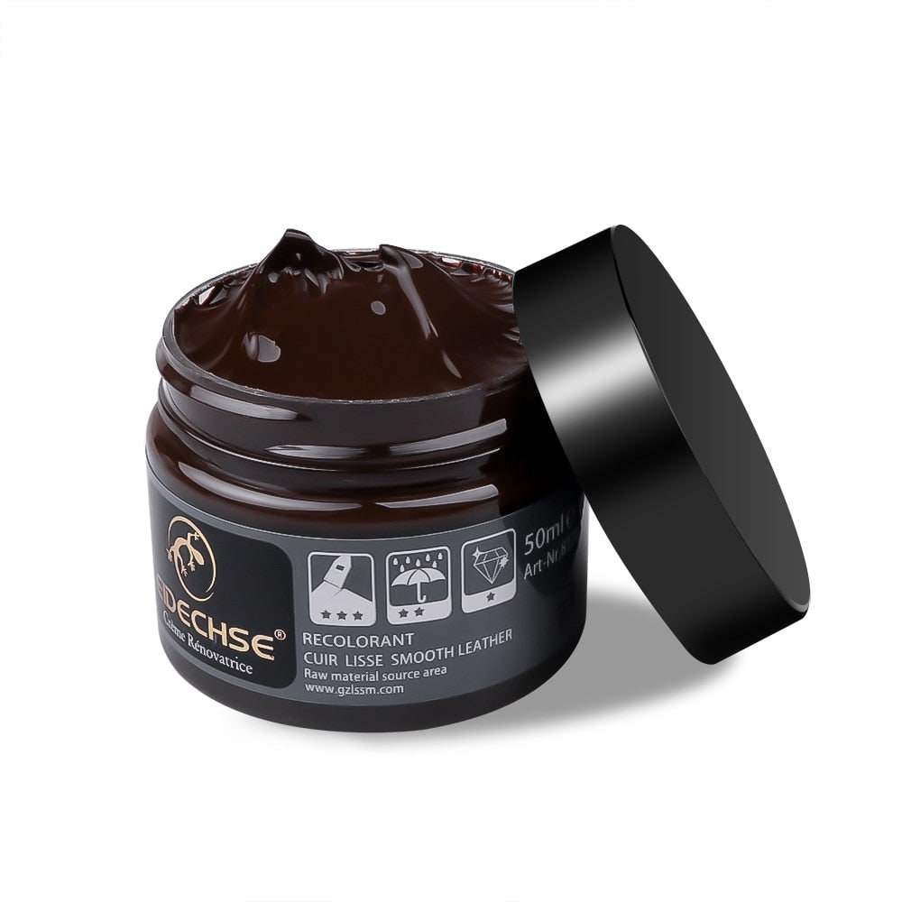 Leather Scratch Repair Cream with Restoration Balm for Scuffs and Cracks
