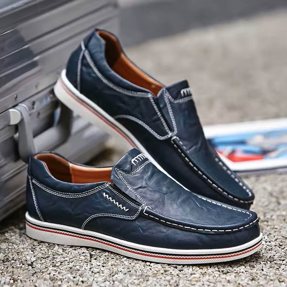 Leather Slip-On Loafer for Men