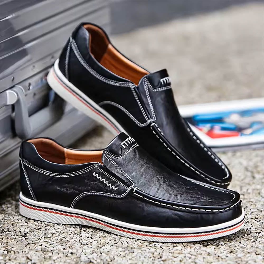 Leather Slip-On Loafer for Men