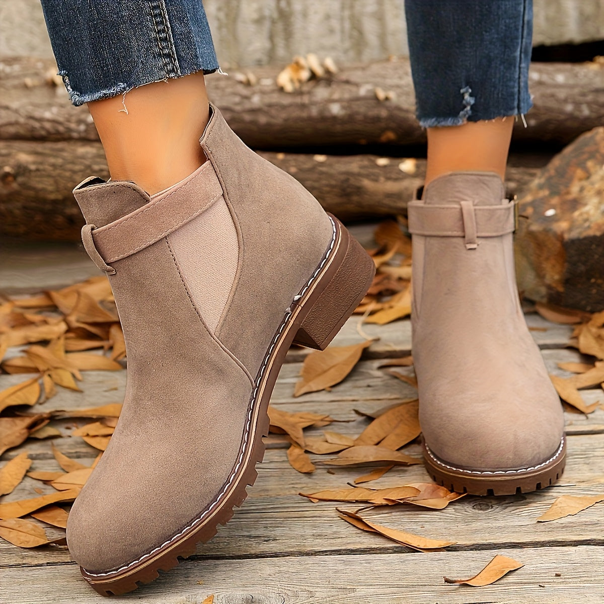 Nicolette | Block Heel Chelsea Boots