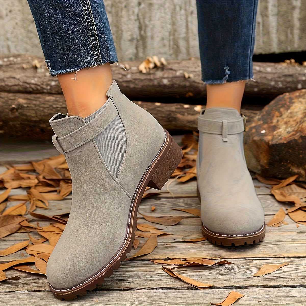 Nicolette | Block Heel Chelsea Boots