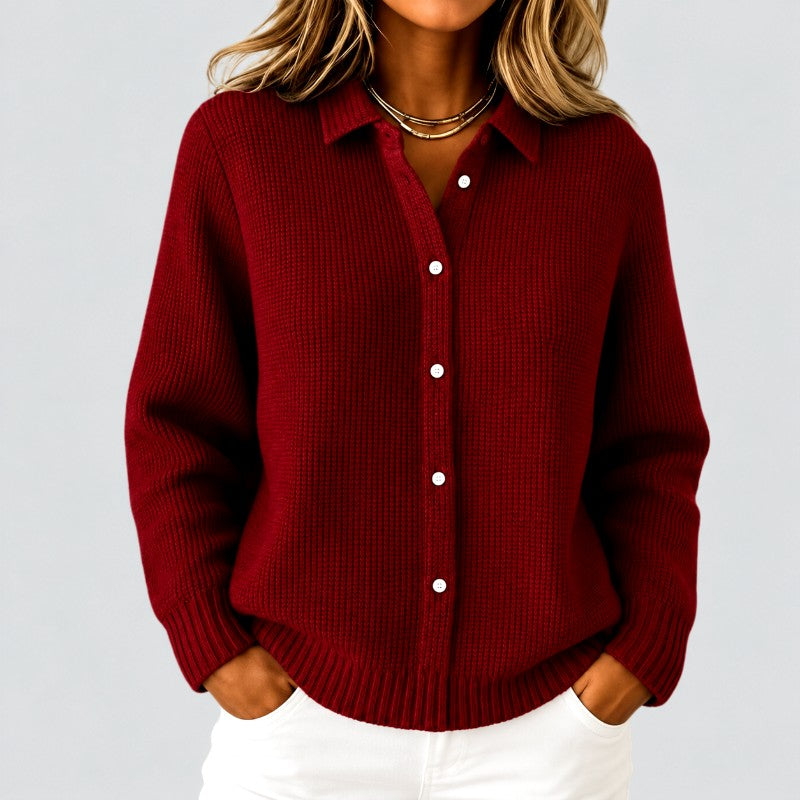 Leonora - Women's Relaxed Knit Cardigan