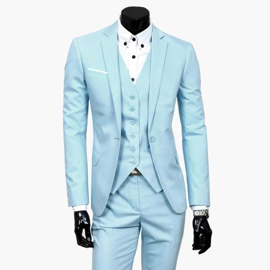 Lewis | Men's Single-Breasted Three-Piece Suit