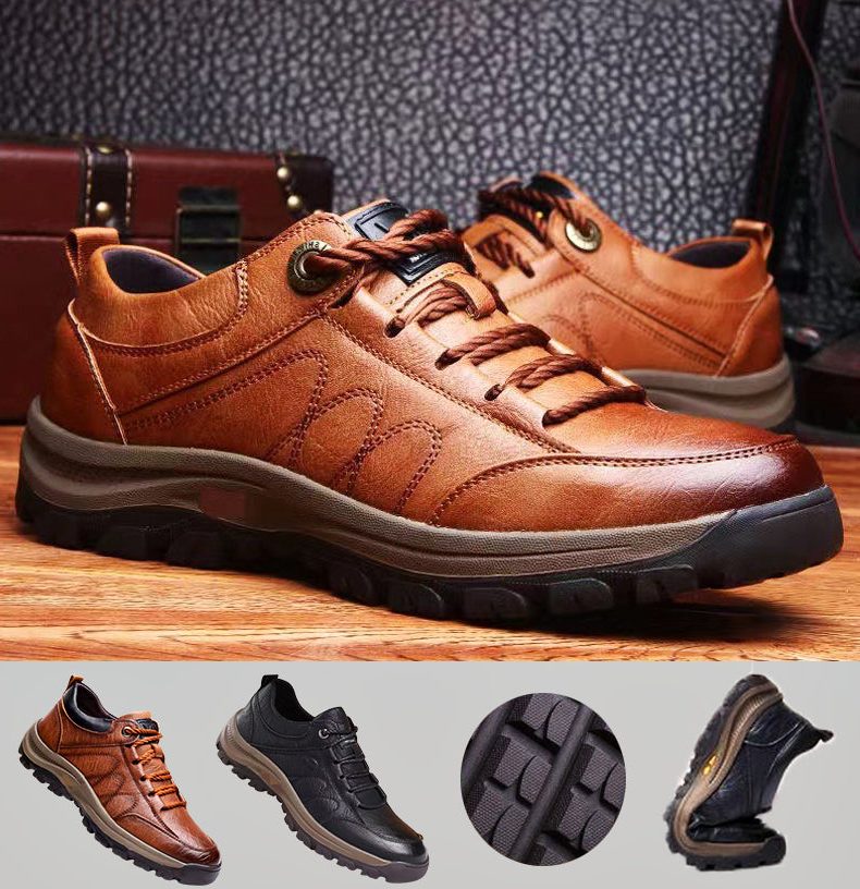 Lexie | Men's Leather Chunky Lace-Up Boots