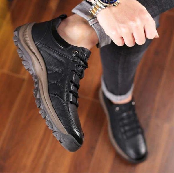Lexie | Men's Leather Chunky Lace-Up Boots