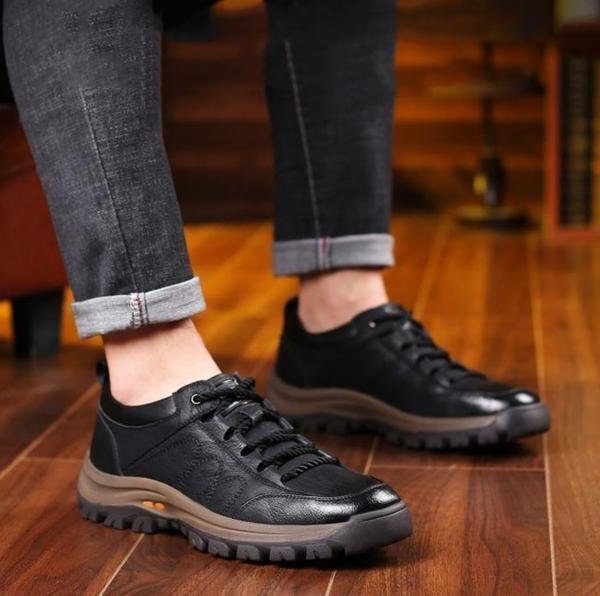 Lexie | Men's Leather Chunky Lace-Up Boots