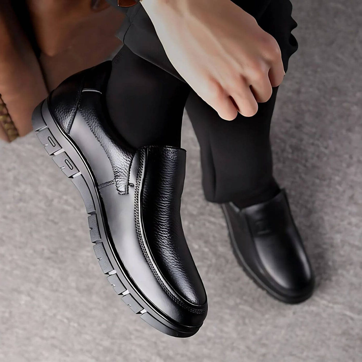 Luis | Men's Leather Chunky Loafers