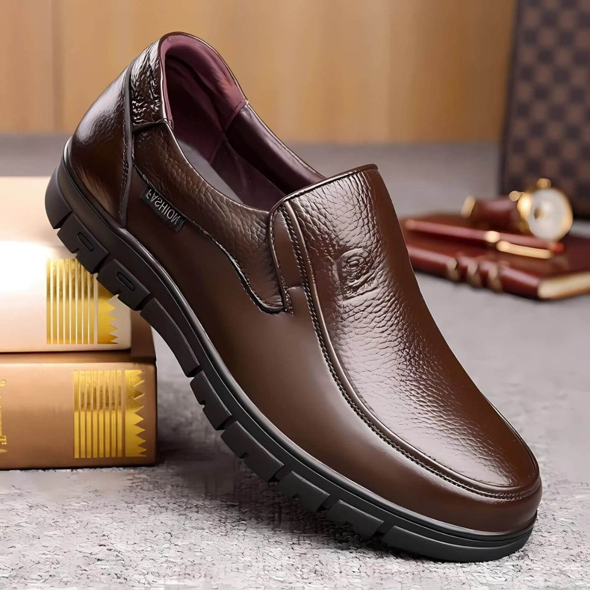 Luis | Men's Leather Chunky Loafers