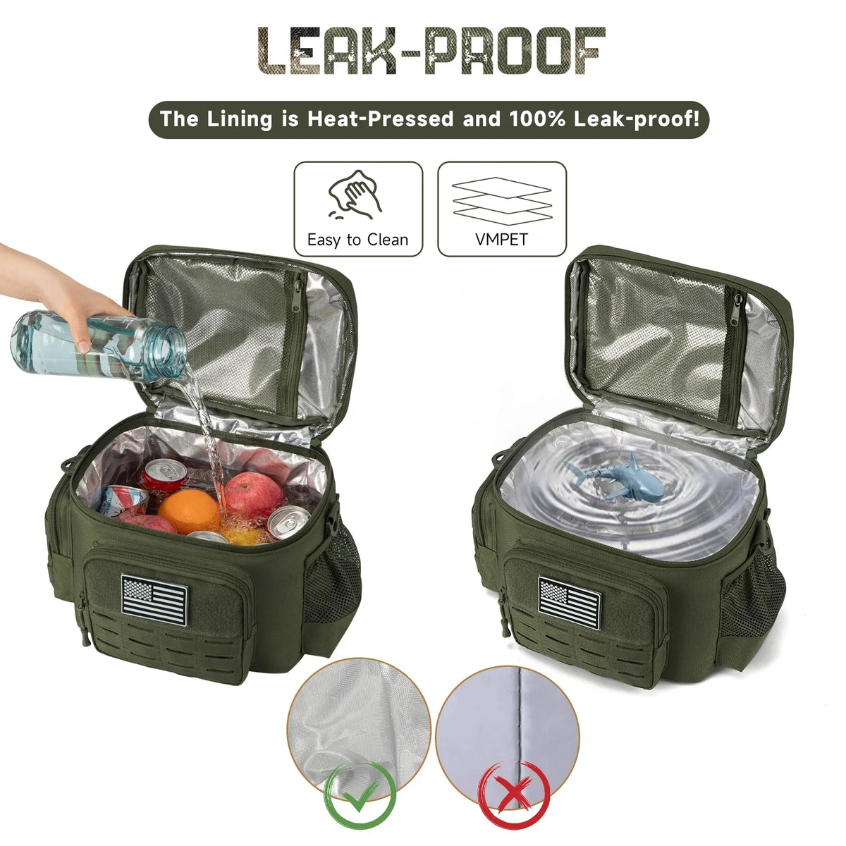 Lunch Box | Insulated & Leak-Proof Military-Grade Polyester