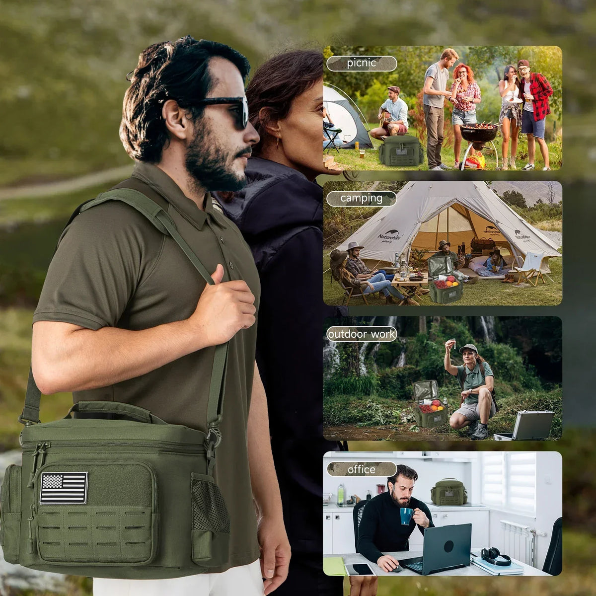 Lunch Box | Insulated & Leak-Proof Military-Grade Polyester