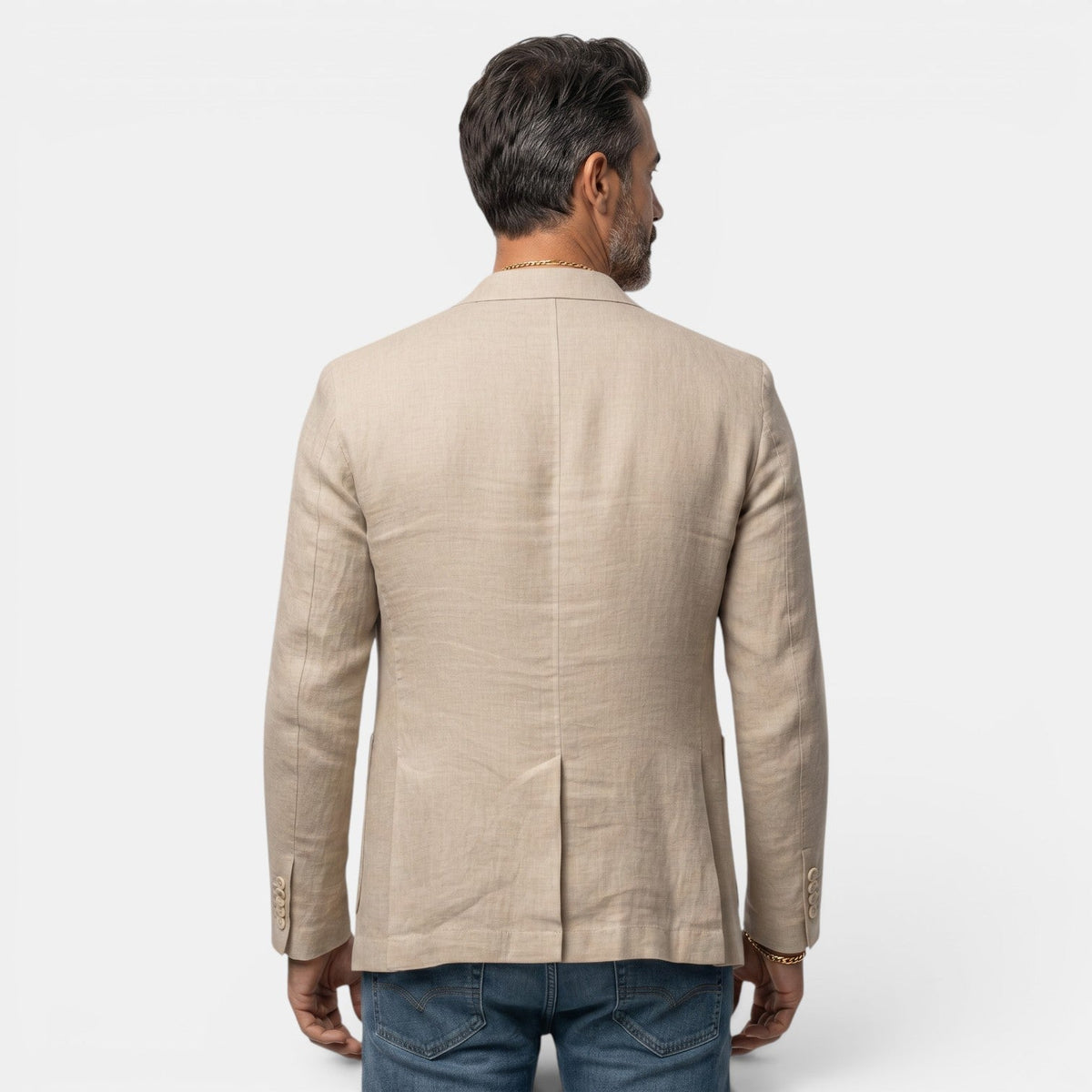 Men's Elegant Lightweight Slim Fit Blazer with Classic Lapel
