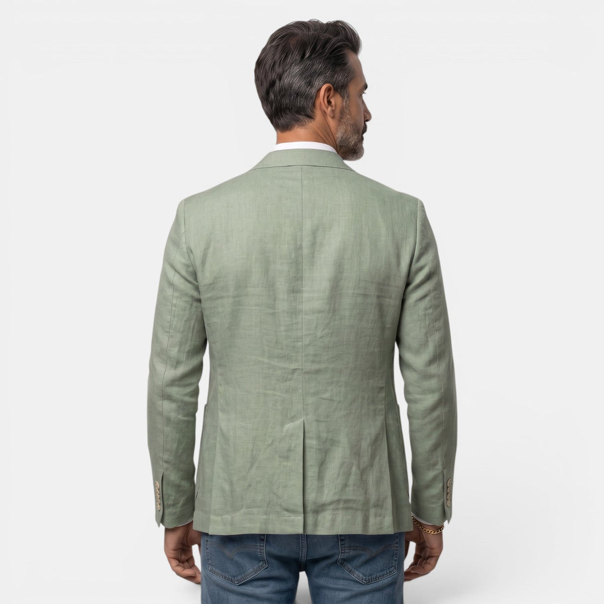 Men's Elegant Lightweight Slim Fit Blazer with Classic Lapel