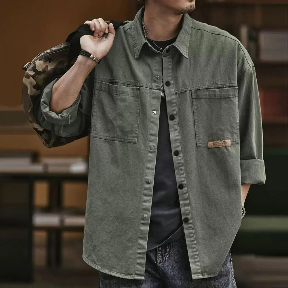 Malden Vintage Button-Up Shirt