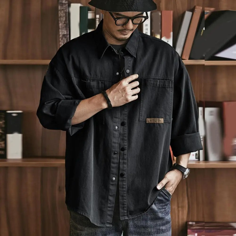 Malden Vintage Button-Up Shirt