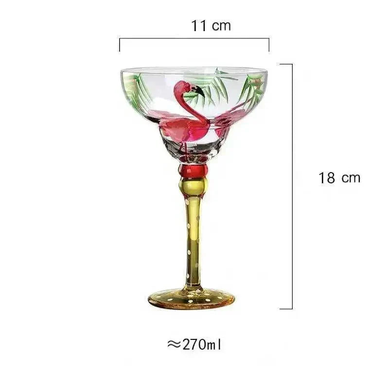 Margarita Glass | Handcrafted Colored & Lead-Free | 270 ml