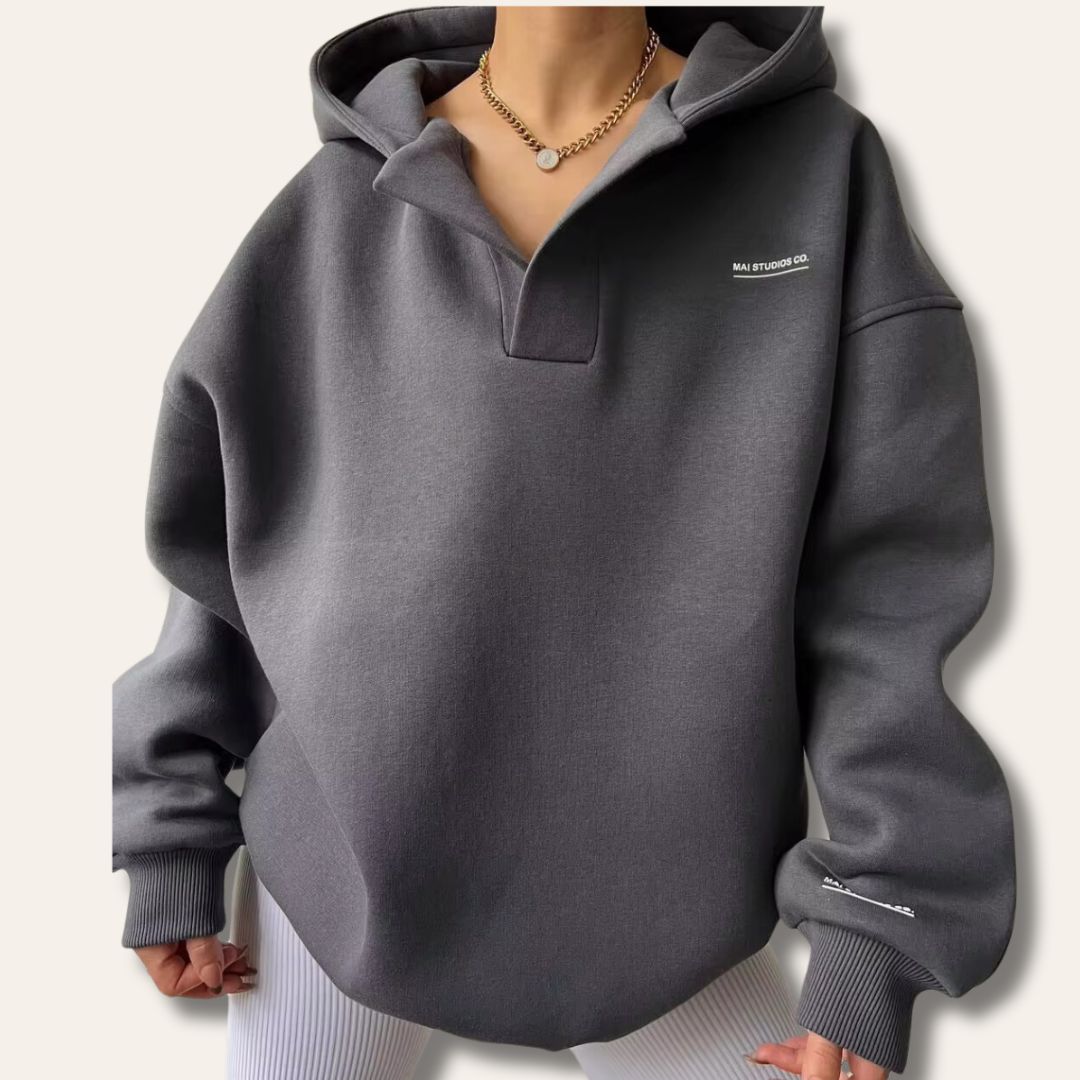 Aveline | Women's Hooded Oversized Jumper for Everyday Wear