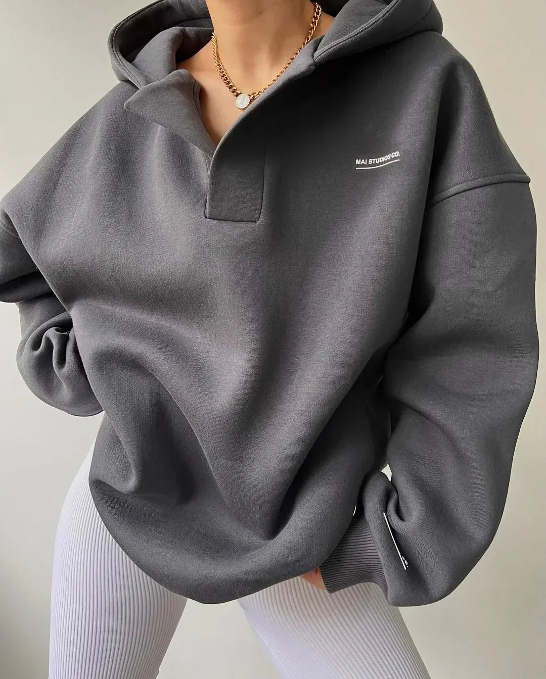 Aveline | Women's Hooded Oversized Jumper for Everyday Wear