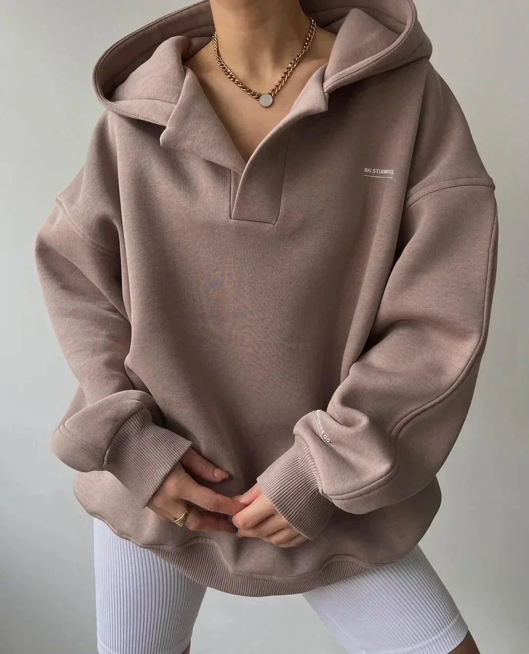 Aveline | Women's Hooded Oversized Jumper for Everyday Wear
