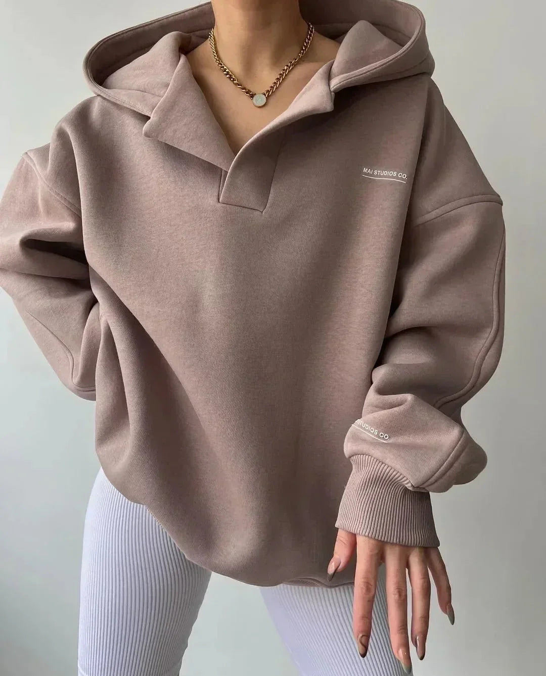 Aveline | Women's Hooded Oversized Jumper for Everyday Wear