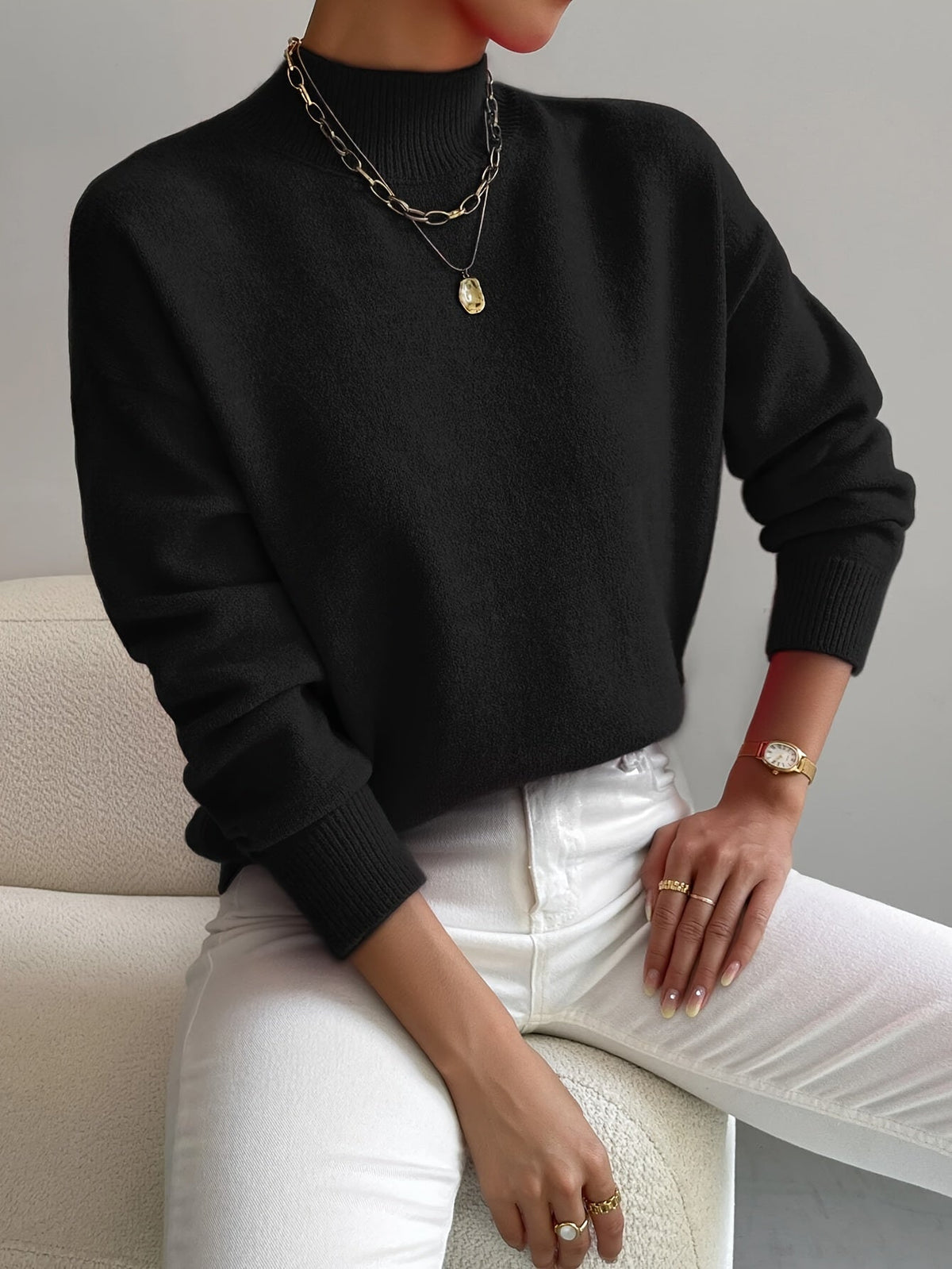 Yseult | Elegant Turtleneck Sweater