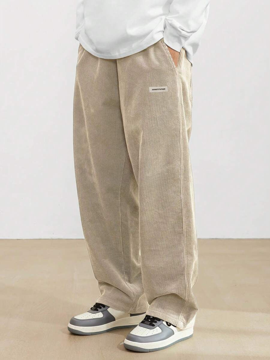Marius | Men's Wide Baggy Pants Clean Cut