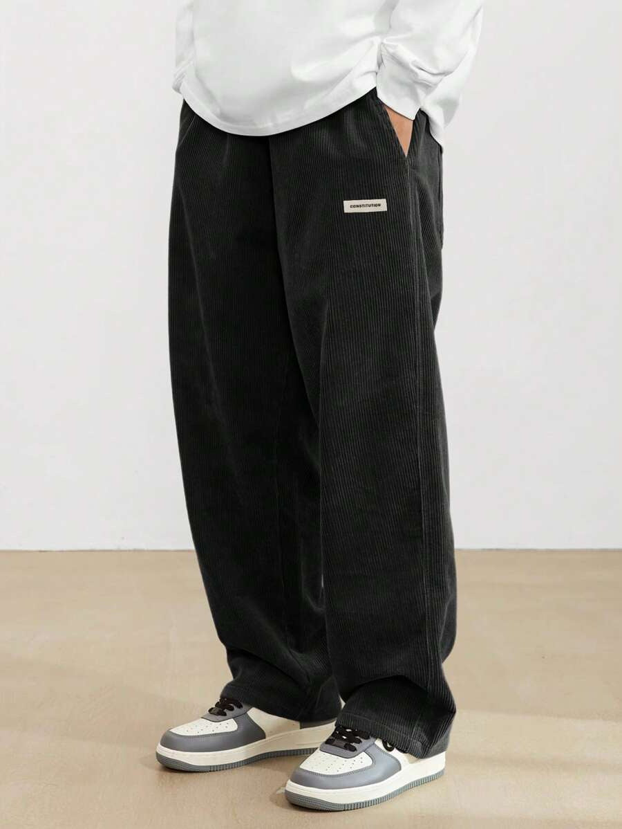 Marius | Men's Wide Baggy Pants Clean Cut