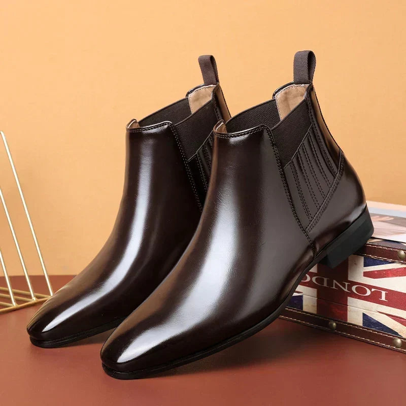 Marisol | Dark Brown Chelsea Boots