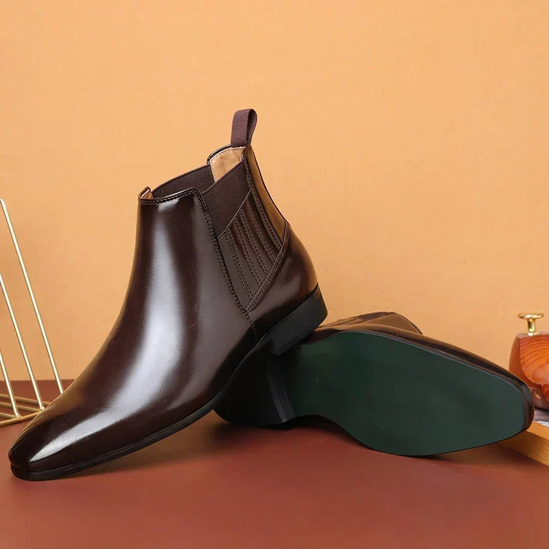 Marisol | Dark Brown Chelsea Boots