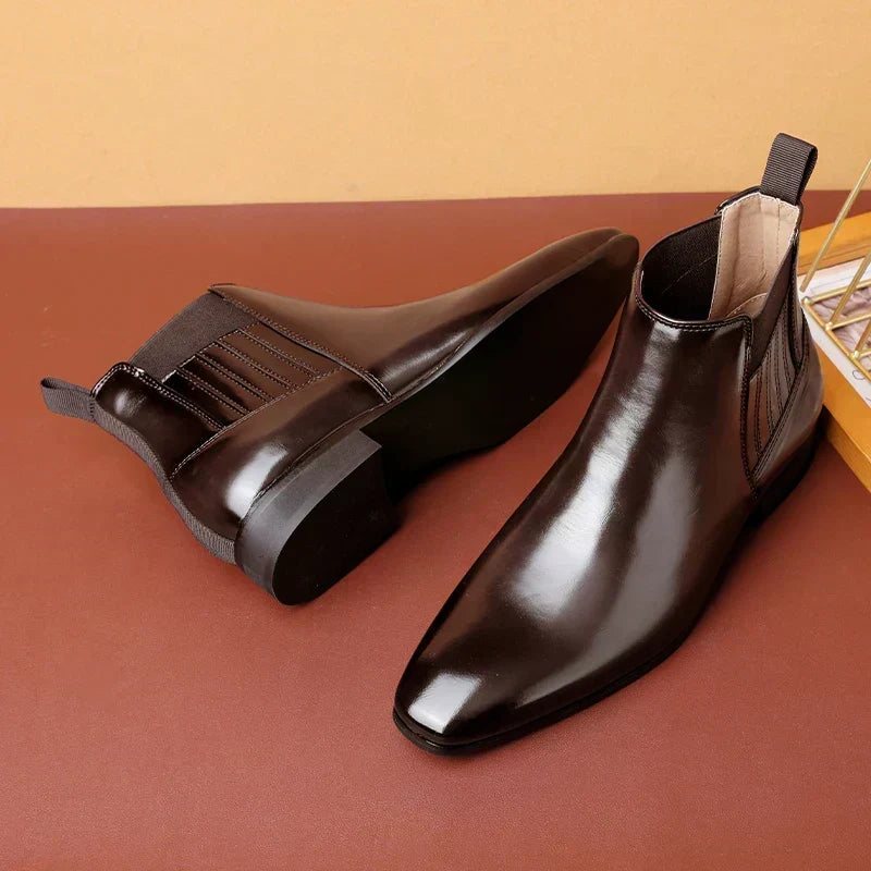 Marisol | Dark Brown Chelsea Boots