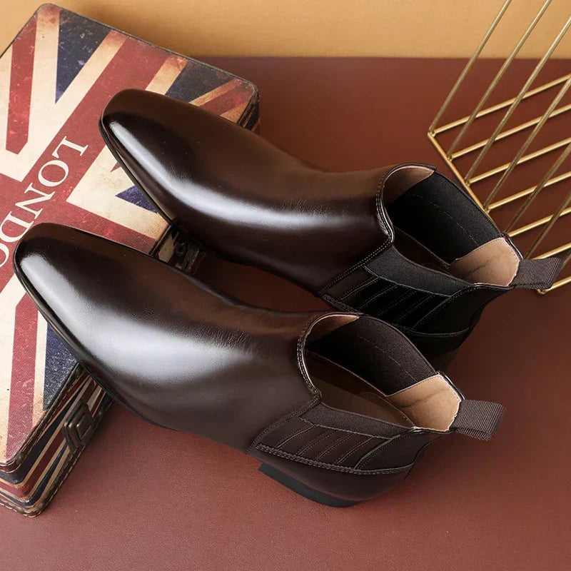 Marisol | Dark Brown Chelsea Boots