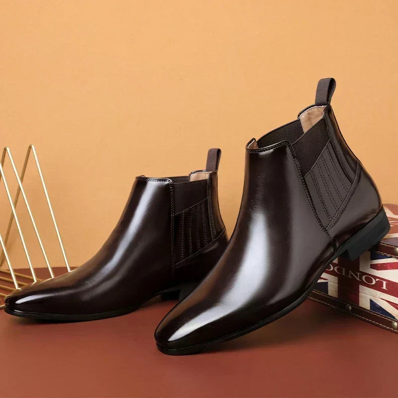 Marisol | Dark Brown Chelsea Boots