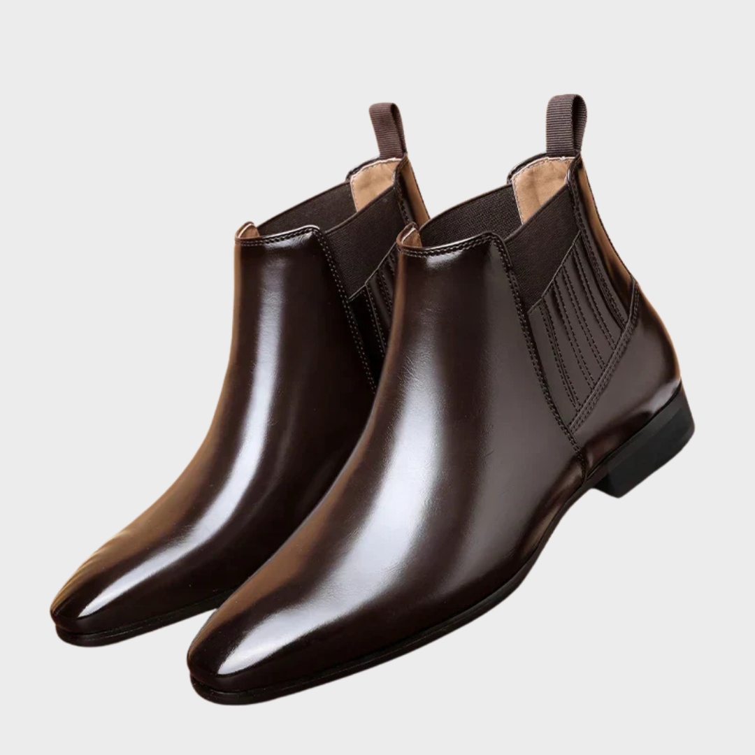 Marisol | Dark Brown Chelsea Boots