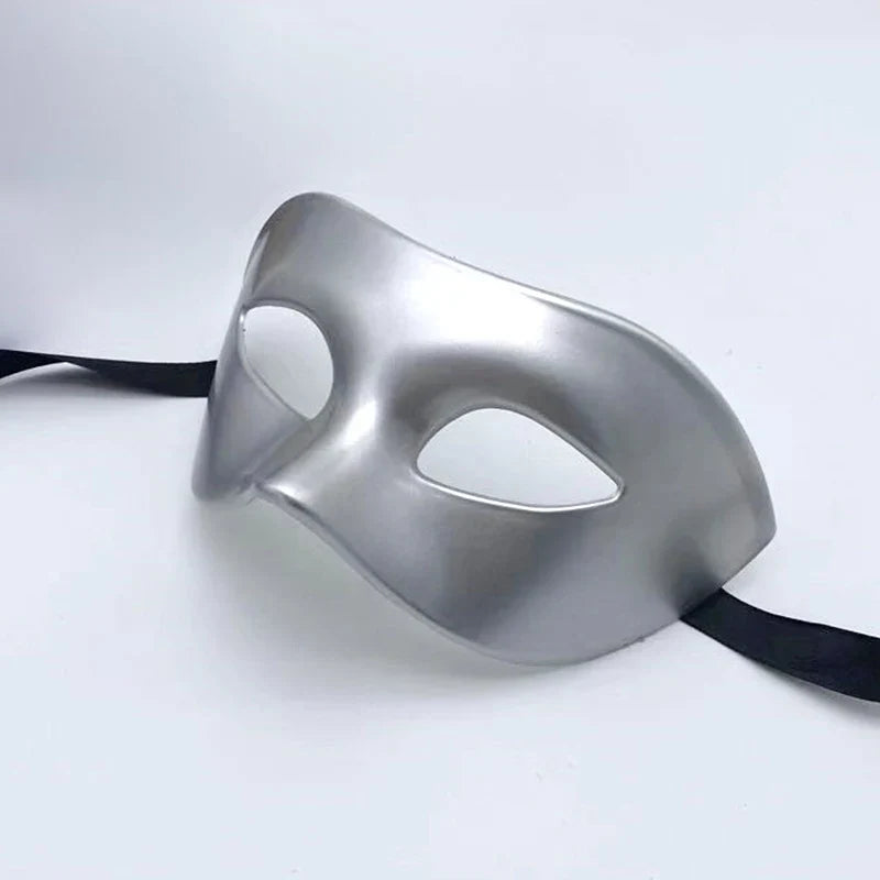 Masquerade Mask | Elegant Filigree & Adjustable Strap