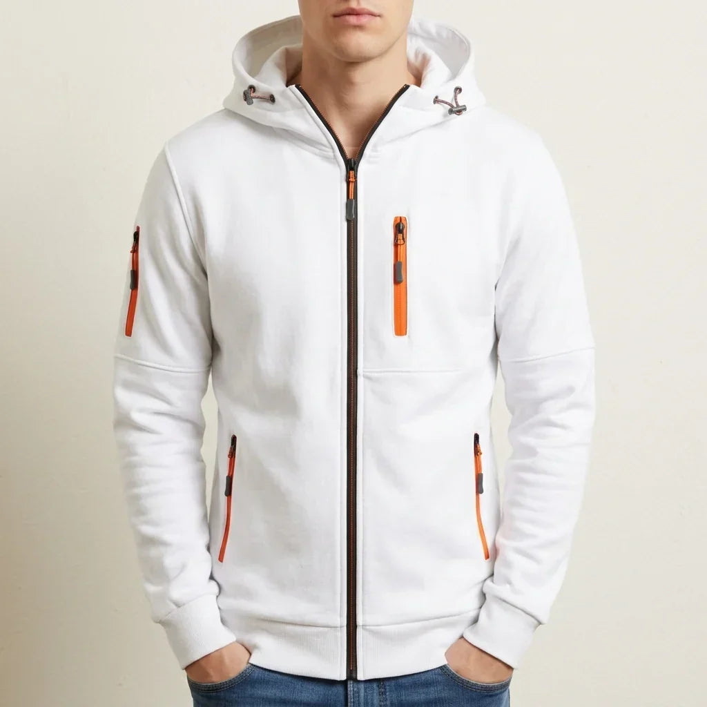 Men’s Full Zip Hooded Jacket