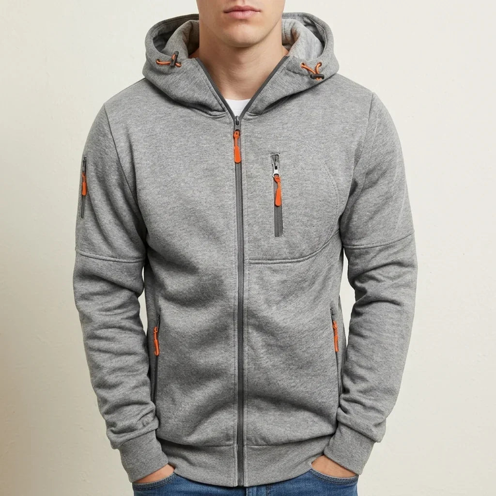 Men’s Full Zip Hooded Jacket