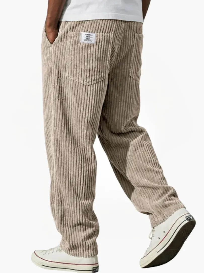 Maximilian | Men's Elegant Comfort Cord Pants