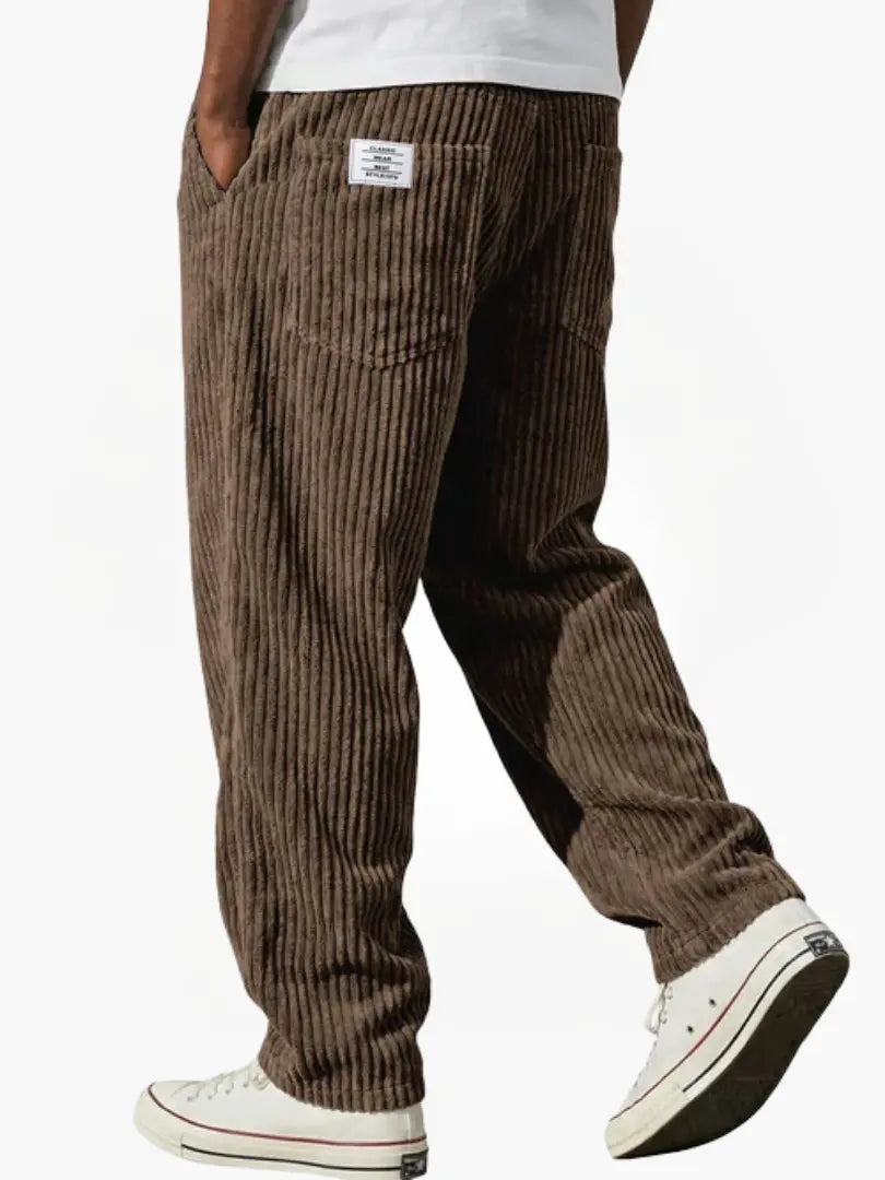 Maximilian | Men's Elegant Comfort Cord Pants