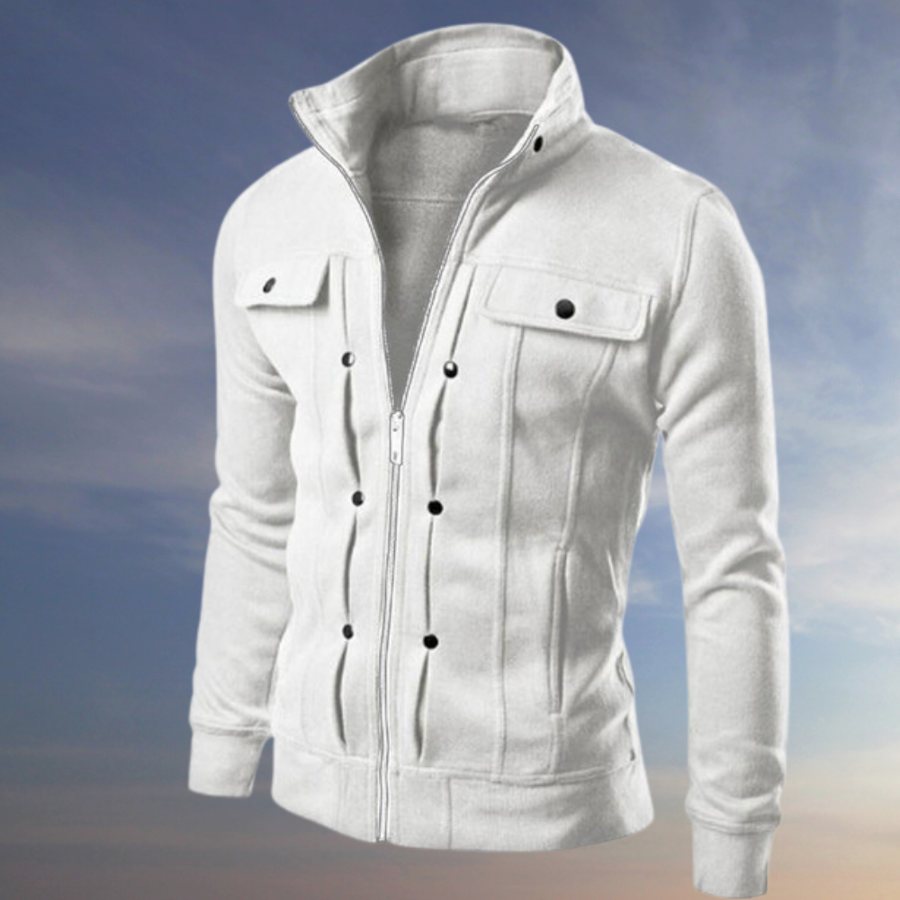 Men's High-Quality Jacket in an Elegant Long Fit