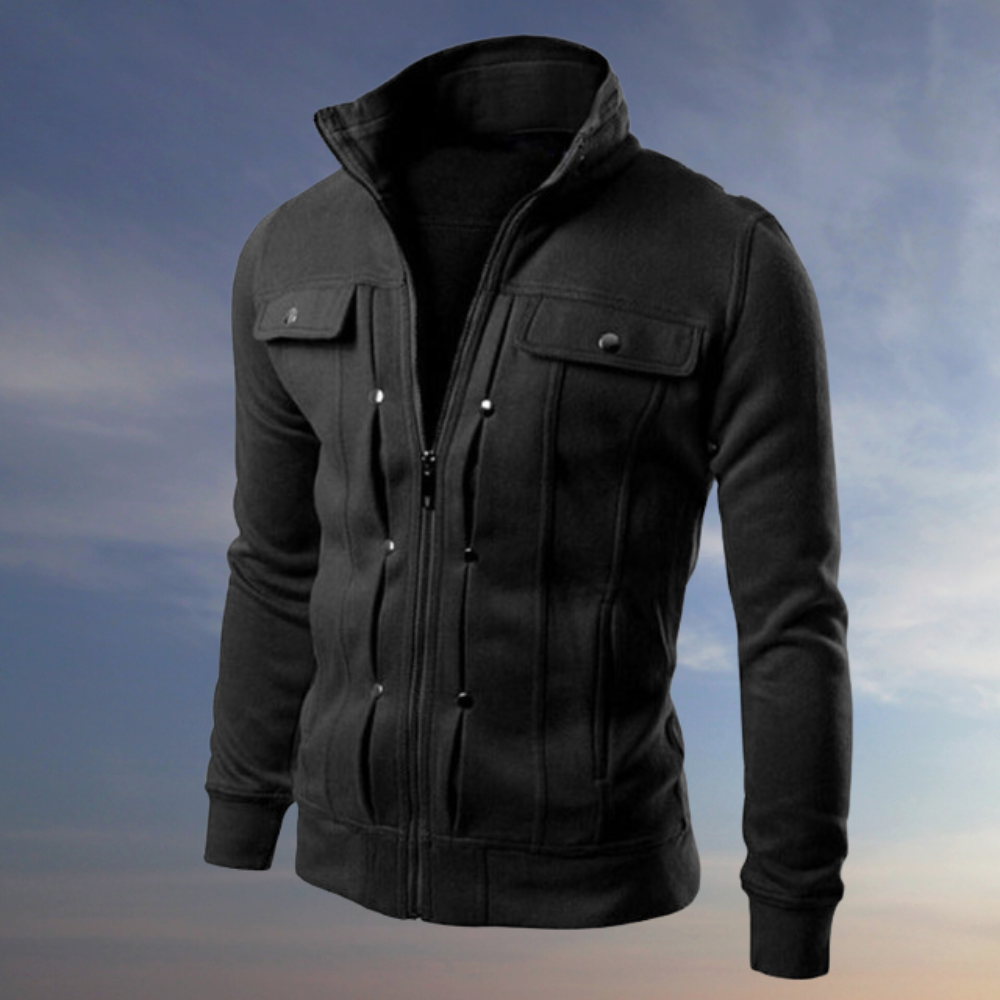 Men's High-Quality Jacket in an Elegant Long Fit