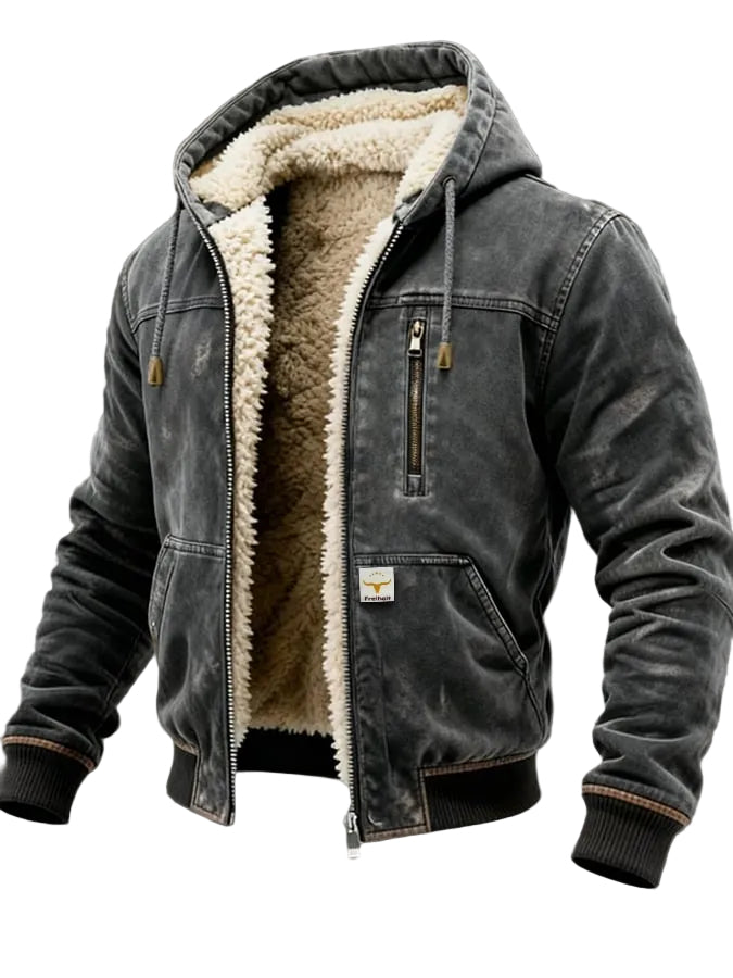 Men's Rugged and Warm Jacket with a Comfortable Fit
