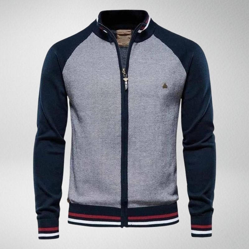 Men's Striped Cardigan