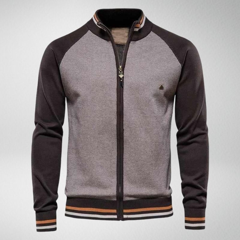 Men's Striped Cardigan