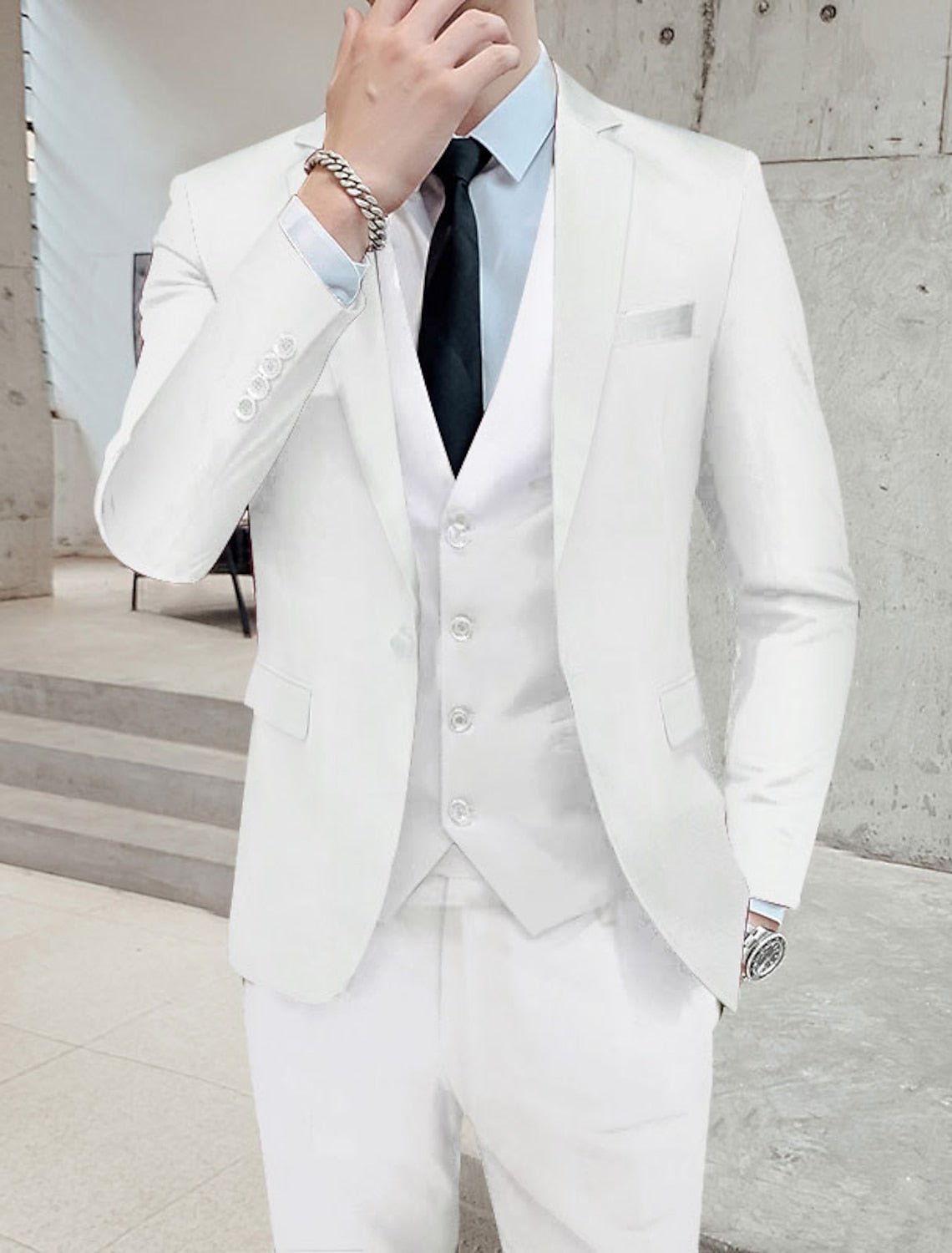 Men's Three-Piece Suit | Single Breasted Formal Set