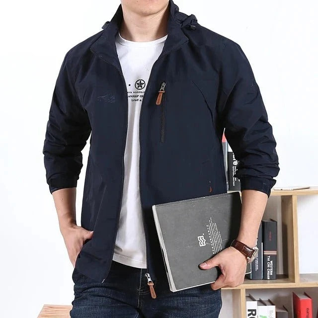 Men's Windproof and Waterproof Military-Style Jacket
